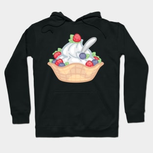 Frozen Yogurt in a Waffle Cup Hoodie